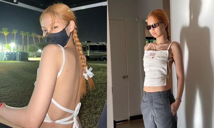 BLACKPINK Jennie khoe lưng trần gợi cảm, ảnh cuối gây bất ngờ vì y hệt búp bê