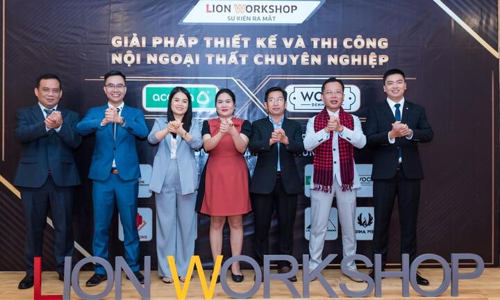 Lion Workshop - giải pháp thiết kế thi công tận tâm và chuyên nghiệp