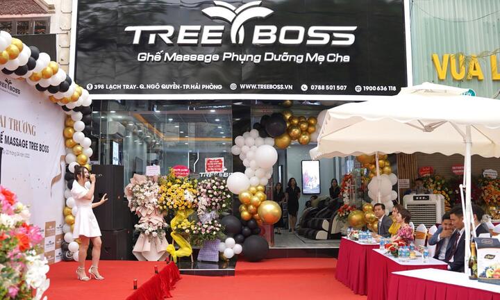 Tree Boss Việt Nam tưng bừng khai trương showroom mới tại Hải Phòng