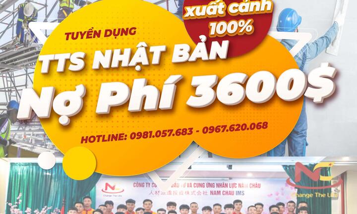 Công ty Năm Châu IMS hỗ trợ phí xuất cảnh cho lao động Nhật Bản