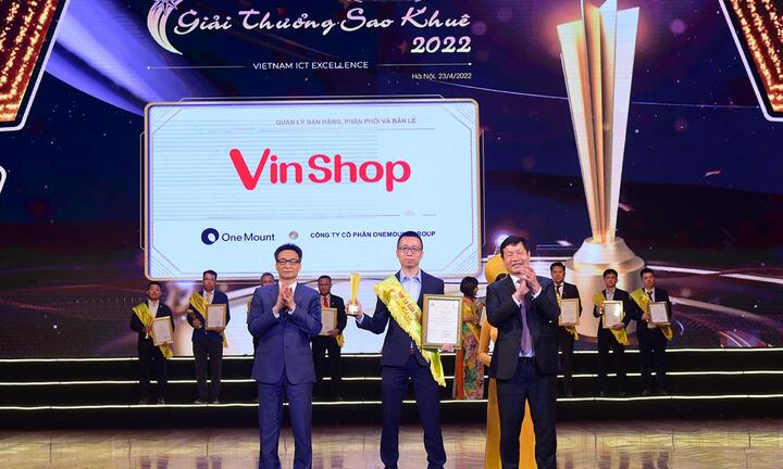 Vì sao VinShop được vinh danh Top 10 Sao Khuê 2022 danh giá?