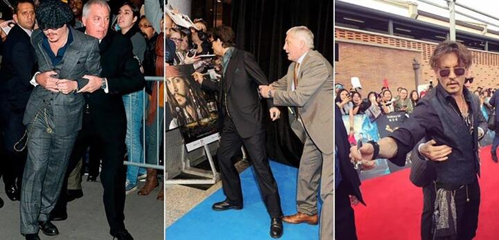 Chiều fan như Johny Depp: Giằng co với vệ sĩ của chính mình chỉ để làm điều này