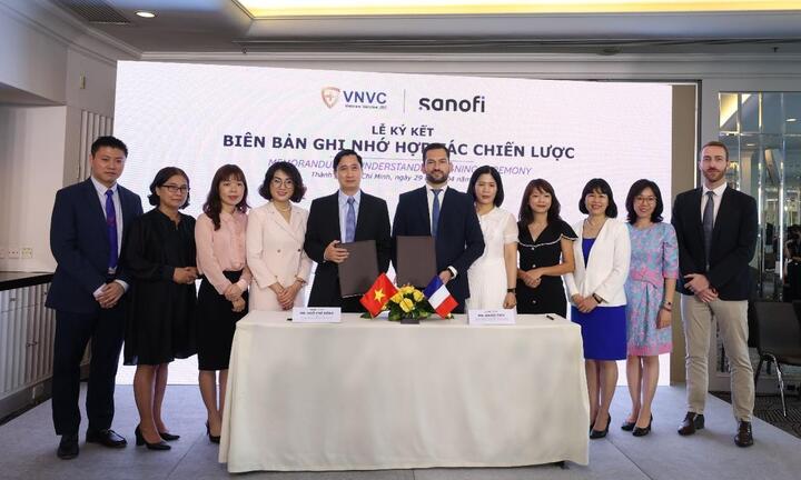 Hợp tác chiến lược Sanofi - VNVC hướng đến mục tiêu bảo vệ sức khỏe người Việt