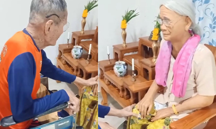 Câu chuyện cụ ông hằng ngày nắm tay tâm sự với tượng sáp khiến ai cũng ngưỡng mộ