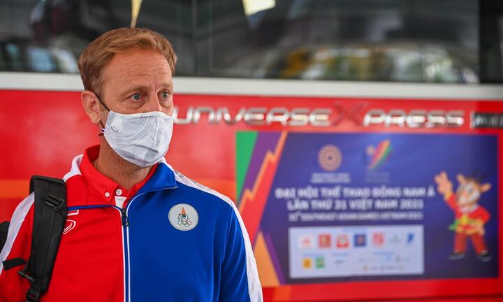 U23 Thái Lan đến Hà Nội, bắt đầu hành trình SEA Games 