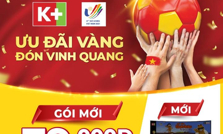 Truyền hình K+ ra mắt gói mới chỉ 79.000 đồng và App K+ trên Smart TV 