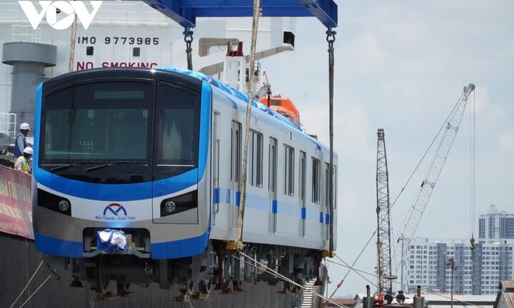17 đoàn tàu thuộc tuyến Metro số 1 tại TP.HCM đã về đủ