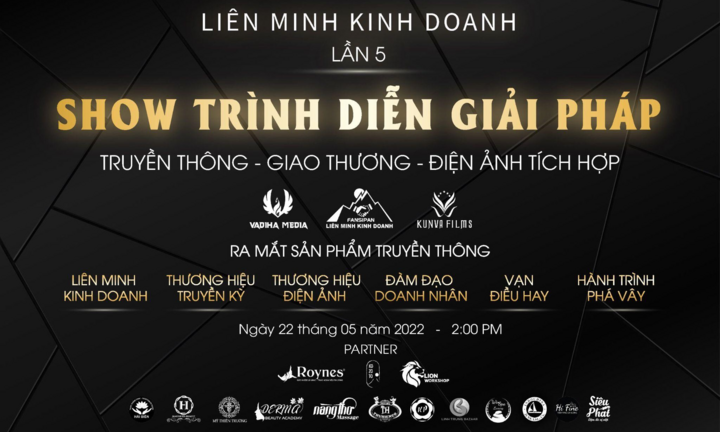 Liên Minh Kinh Doanh lần 5 công bố mô hình giải pháp truyền thông sáng tạo