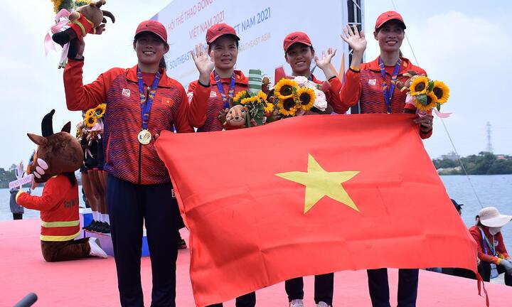 Những 'cô gái vàng' Rowing Việt Nam: Thi đấu hết mình vì hàng triệu khán giả 