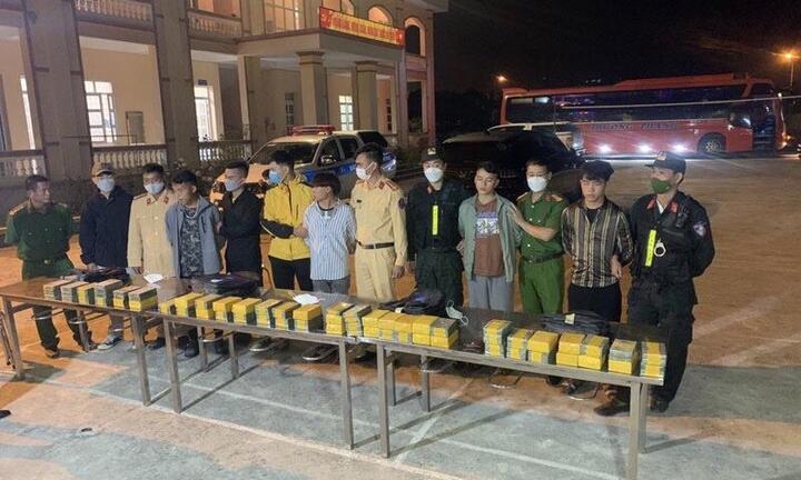 Triệt phá đường dây ma túy khủng từ Lào về Điện Biên, thu giữ 115 bánh heroin