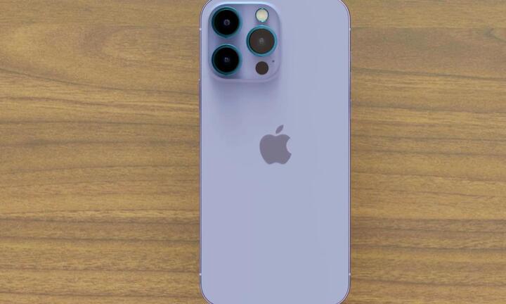 Concept iPhone 14 Pro Max màu tím khiến iFan đứng ngồi không yên
