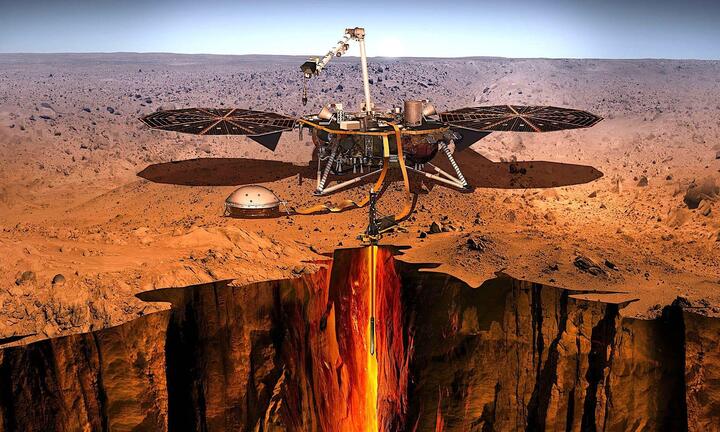 Tàu vũ trụ NASA phát hiện trận động đất lớn nhất trên sao Hoả