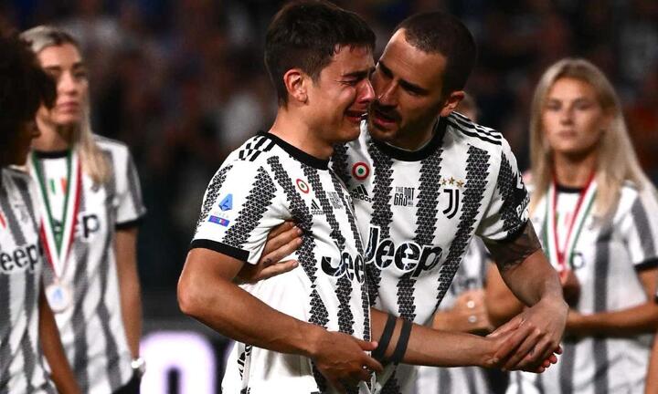 Paulo Dybala bật khóc trong trận đấu cuối cùng trên sân nhà của Juventus