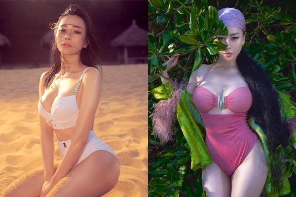 Loạt ảnh bikini khiến Phương Oanh được gọi là mỹ nhân nóng bỏng nhất nhì VTV