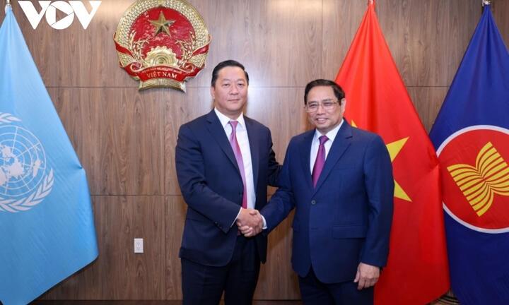 Thủ tướng Phạm Minh Chính tiếp lãnh đạo một số tập đoàn hàng đầu của Mỹ