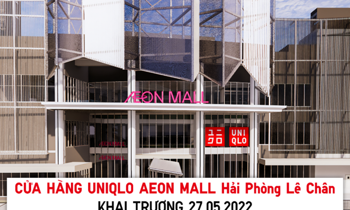 UNIQLO chính thức khai trương cửa hàng đầu tiên tại Hải Phòng vào 27/5