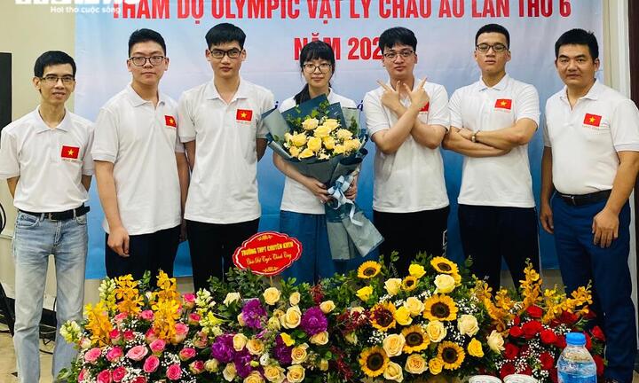 Việt Nam giành 3 huy chương tại Olympic Vật lý châu Âu