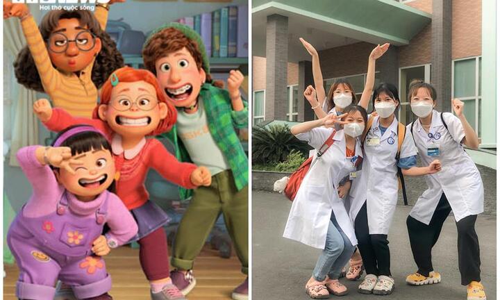 Bộ ảnh hài hước 'Gấu đỏ biến hình' của sinh viên năm cuối trường Y gây sốt mạng