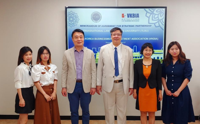 VKBIA hợp tác chiến lược trong đào tạo luật và kinh tế với Hàn Quốc
