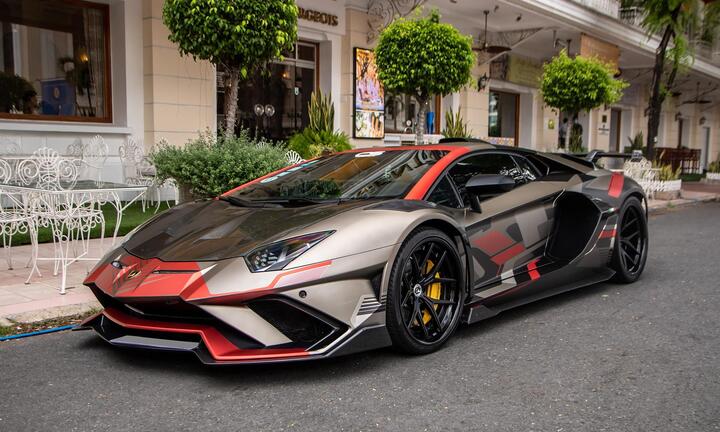 Lamborghini Aventador độ Duke Dynamics được thay áo mới tại TP.HCM