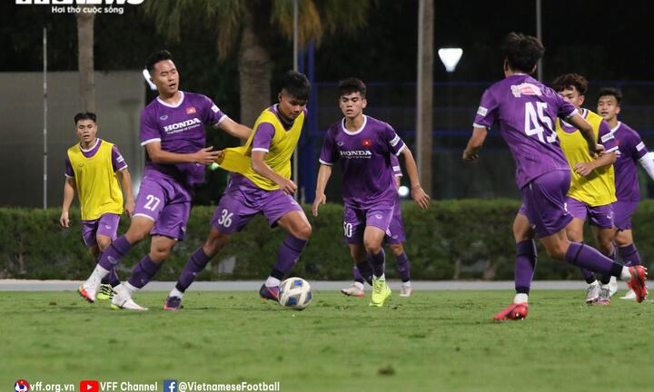 U23 Việt Nam đẩy cao cường độ tập luyện 