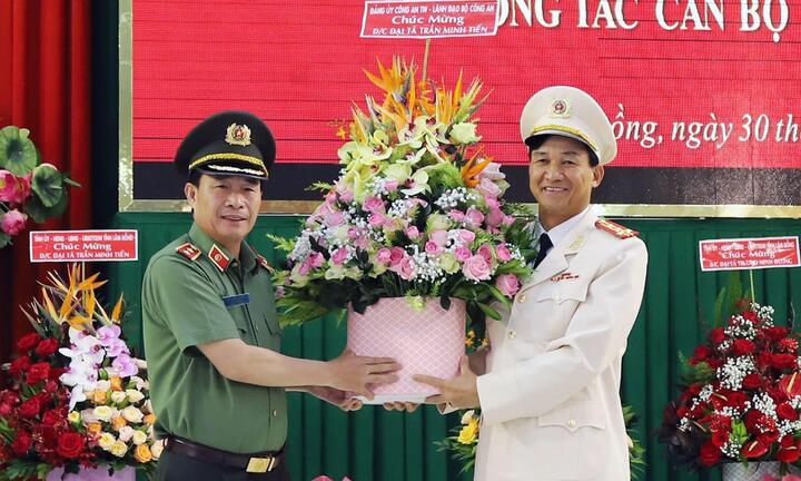 Đại tá Trần Minh Tiến làm Giám đốc Công an tỉnh Nam Định