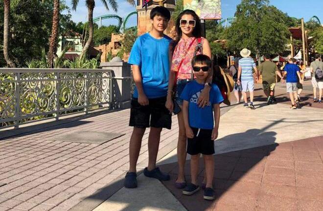 Vợ cũ Lam Trường khoe ảnh hiếm thấy về cậu con trai 16 tuổi Kiến Văn