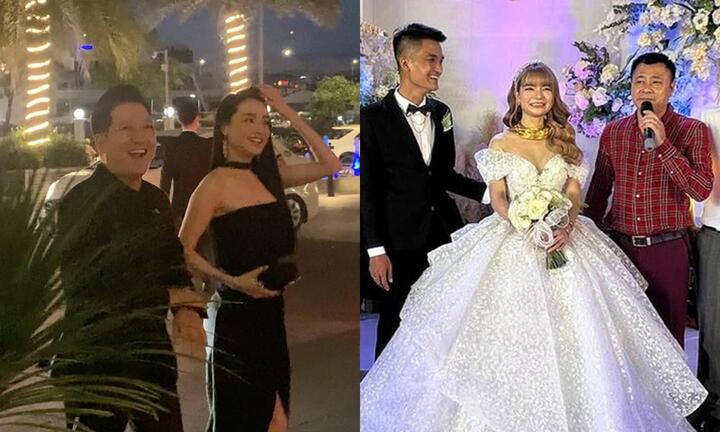 Phản ứng hài hước của dàn sao khi được hỏi về tiền mừng đám cưới Mạc Văn Khoa