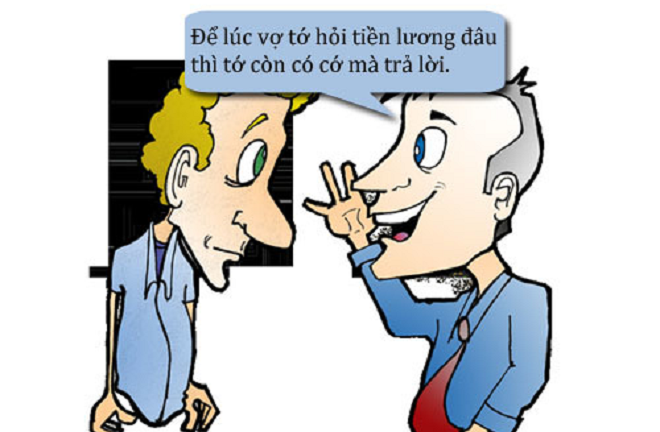 Chiêu qua mặt vợ của các ông chồng