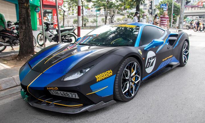 Chi tiết Ferrari 488 GTB được nâng cấp toàn diện tại TP.HCM