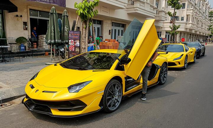 Những mẫu Lamborghini mạnh nhất Việt Nam
