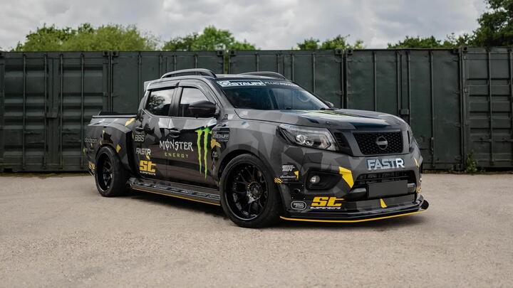 Bán tải Nissan Navara bản độ mạnh 1.000 mã lực