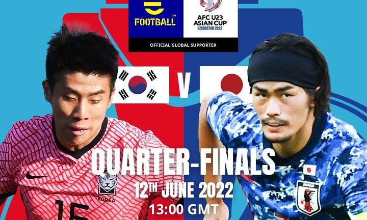 Xem trực tiếp U23 Hàn Quốc vs U23 Nhật Bản trên kênh nào? 