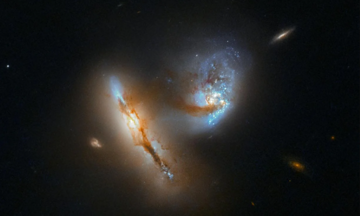 Mô phỏng cảnh tượng ngoạn mục khi Dải Ngân hà va chạm với Thiên hà Tiên nữ