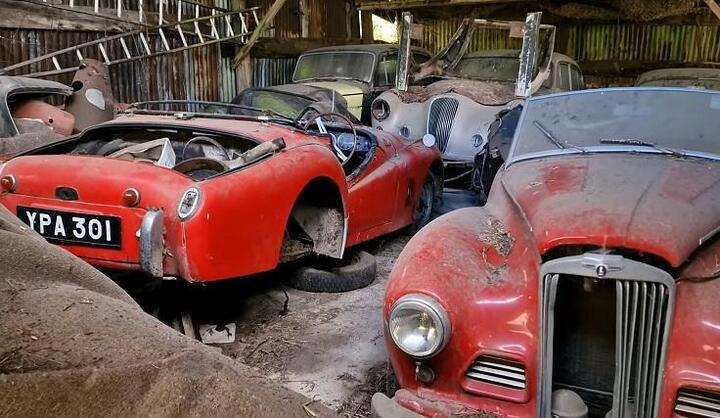 Phát hiện trang trại bỏ hoang chứa kho ô tô cổ hàng hiếm