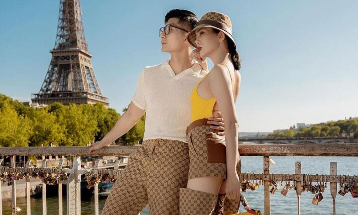 Sao Việt 16/6: Lệ Quyên cùng tình trẻ diện đồ hiệu, tình tứ trên đường phố Pháp