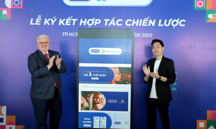 Thương hiệu Durex và Thuocsi.vn công bố hợp tác chiến lược