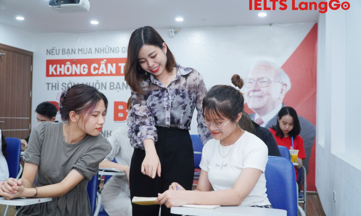 Hệ thống luyện thi IELTS LangGo: Luôn đặt chất lượng lên hàng đầu