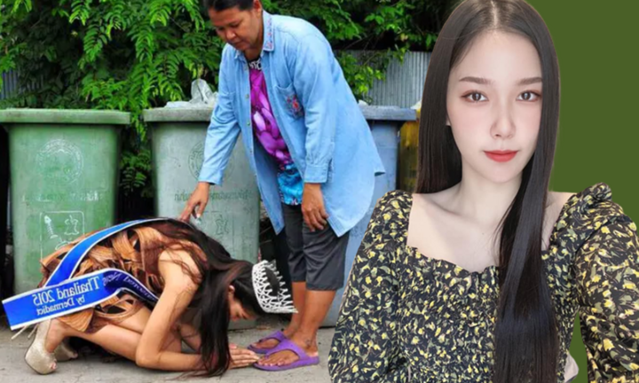 ‘Hoa hậu nhặt rác’ quỳ lạy mẹ sau đăng quang 7 năm trước và màn lột xác bất ngờ