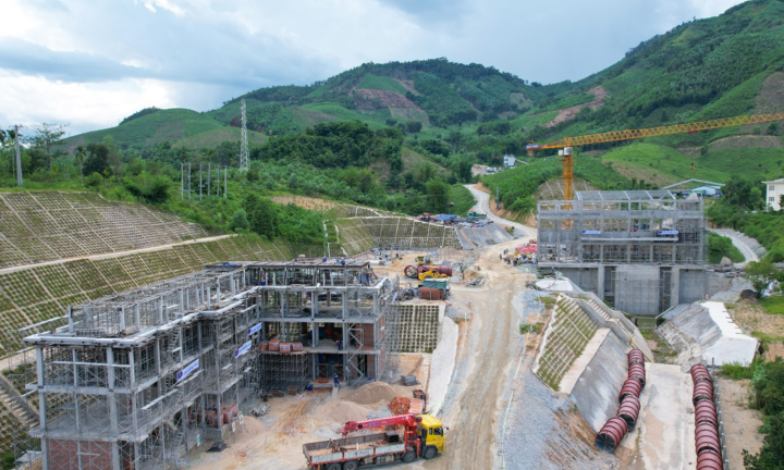 Thủy điện Đăk Ba do Vinaconex đầu tư xây dựng sắp hòa lưới điện quốc gia