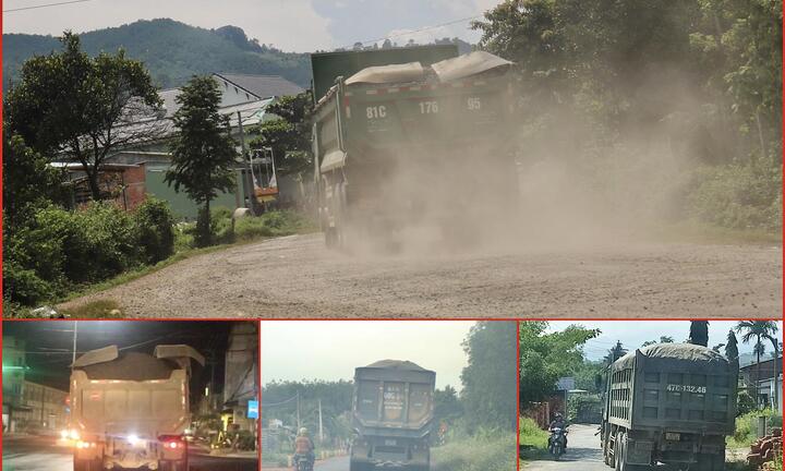 Xe cơi nới phóng bạt mạng trên quốc lộ, băm nát đường dân sinh 