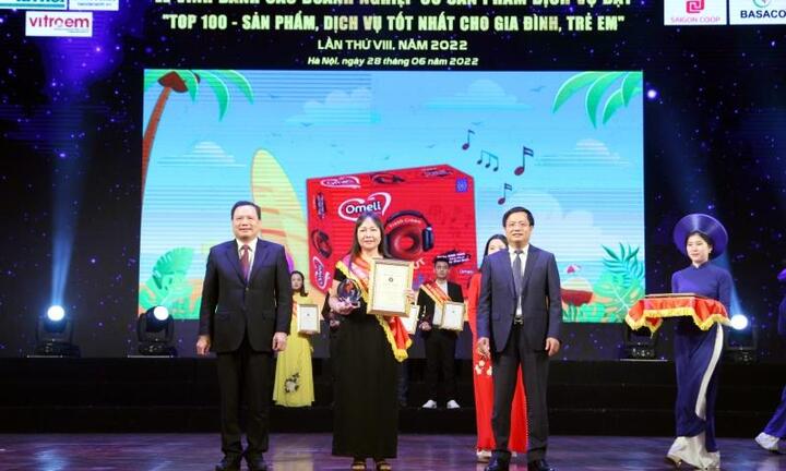 Vinh danh các doanh nghiệp có sản phẩm, dịch vụ tốt nhất cho gia đình, trẻ em