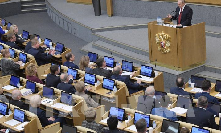 Hạ viện Nga thông qua luật đáp trả các hãng truyền thông nước ngoài