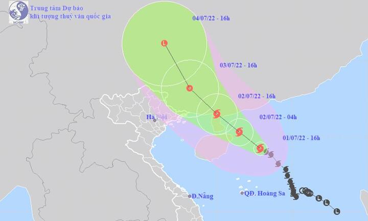 3 điều kiện thuận lợi khiến bão số 1 tăng cấp nhanh
