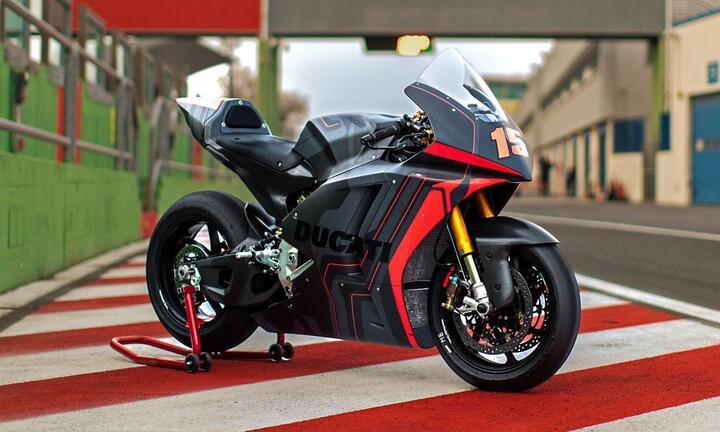 Ducati ra mắt môtô điện V21L