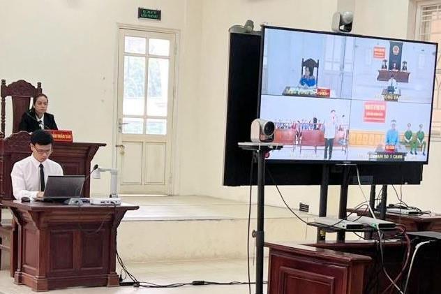 Phiên tòa xét xử trực tuyến đầu tiên tại Hà Nội