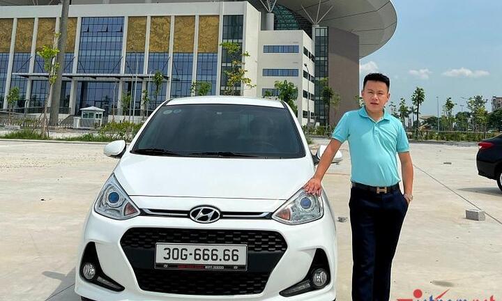 Hyundai Grand i10 biển ngũ quý 6 chốt giá 2 tỷ về tay 9x Hà Nội