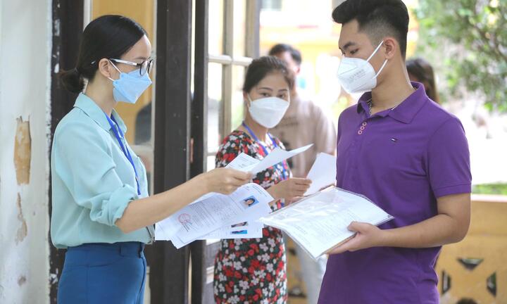 Hơn 11.000 thí sinh chưa làm thủ tục thi tốt nghiệp THPT 2022