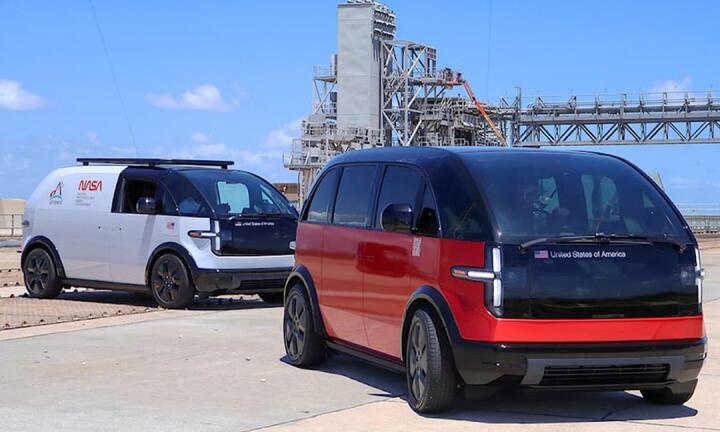 Khám phá mẫu ô tô điện được sử dụng để đưa đón các phi hành gia NASA