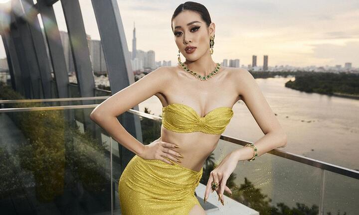 Hoa hậu Khánh Vân đổi style gợi cảm ngay sau khi hết nhiệm kỳ